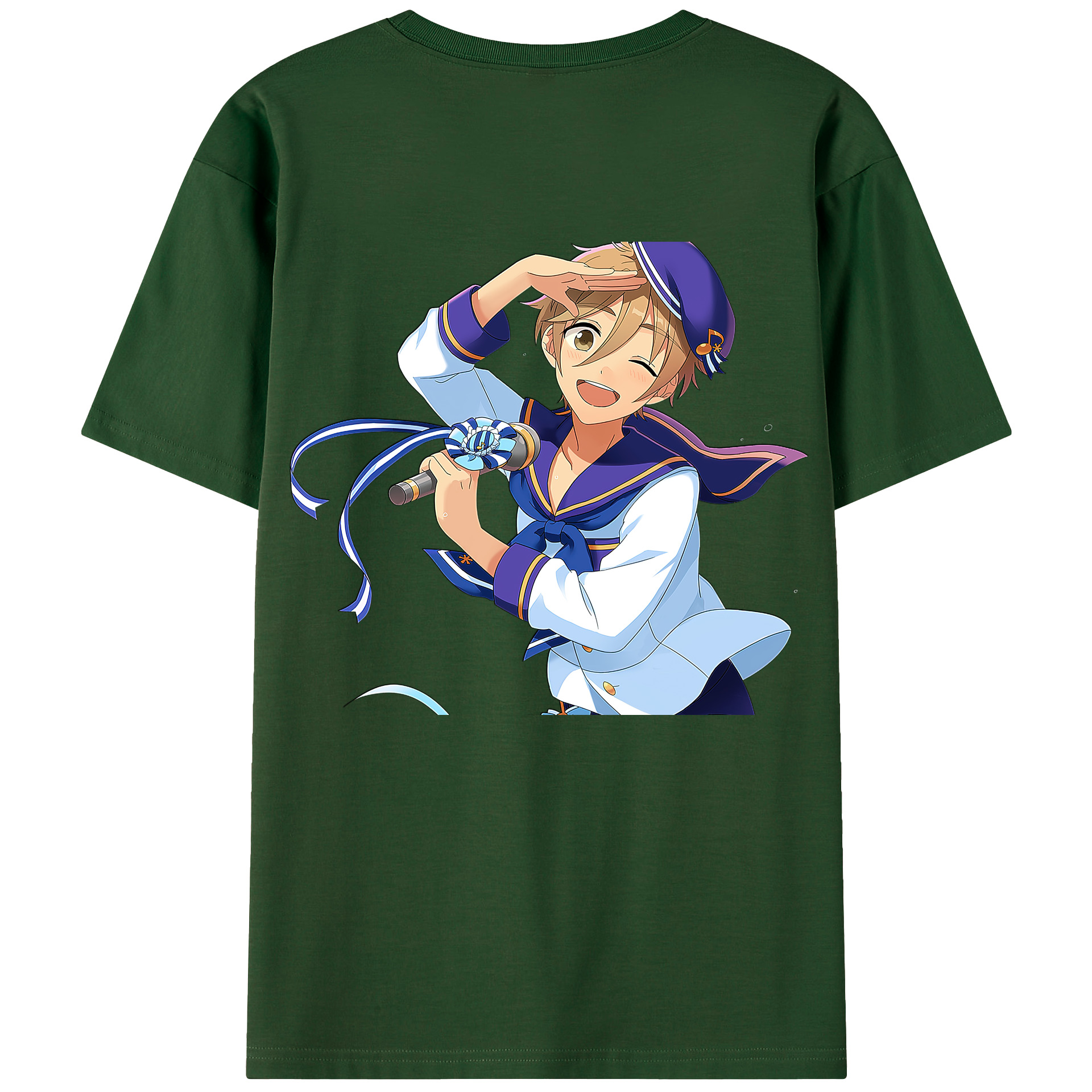 （画像用） あんさんぶるスターズ! Ensemble Stars 綿100％半袖Tシャツ（背面プリント）